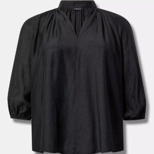 Torrid Peasant Raglan Blouse